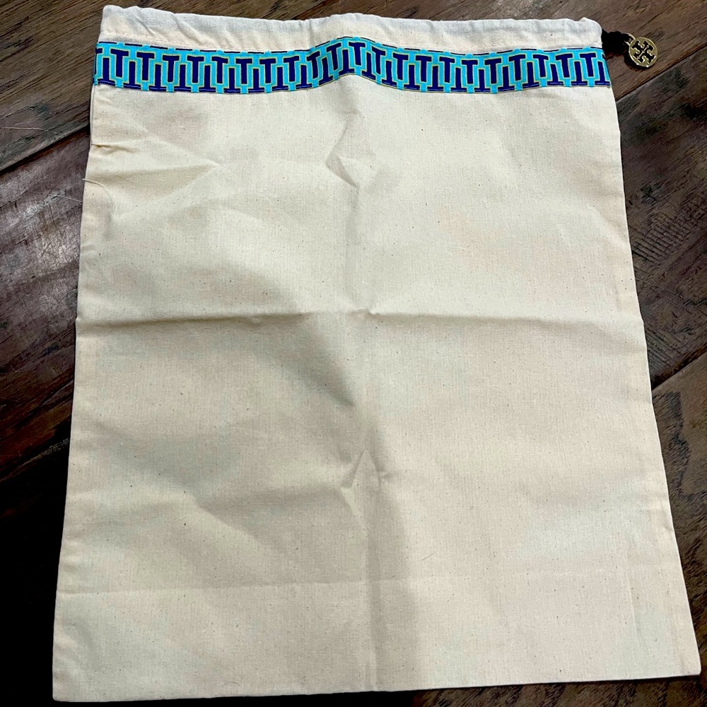 Tory Burch - Canvas Drawstring Dust Bag - image 1